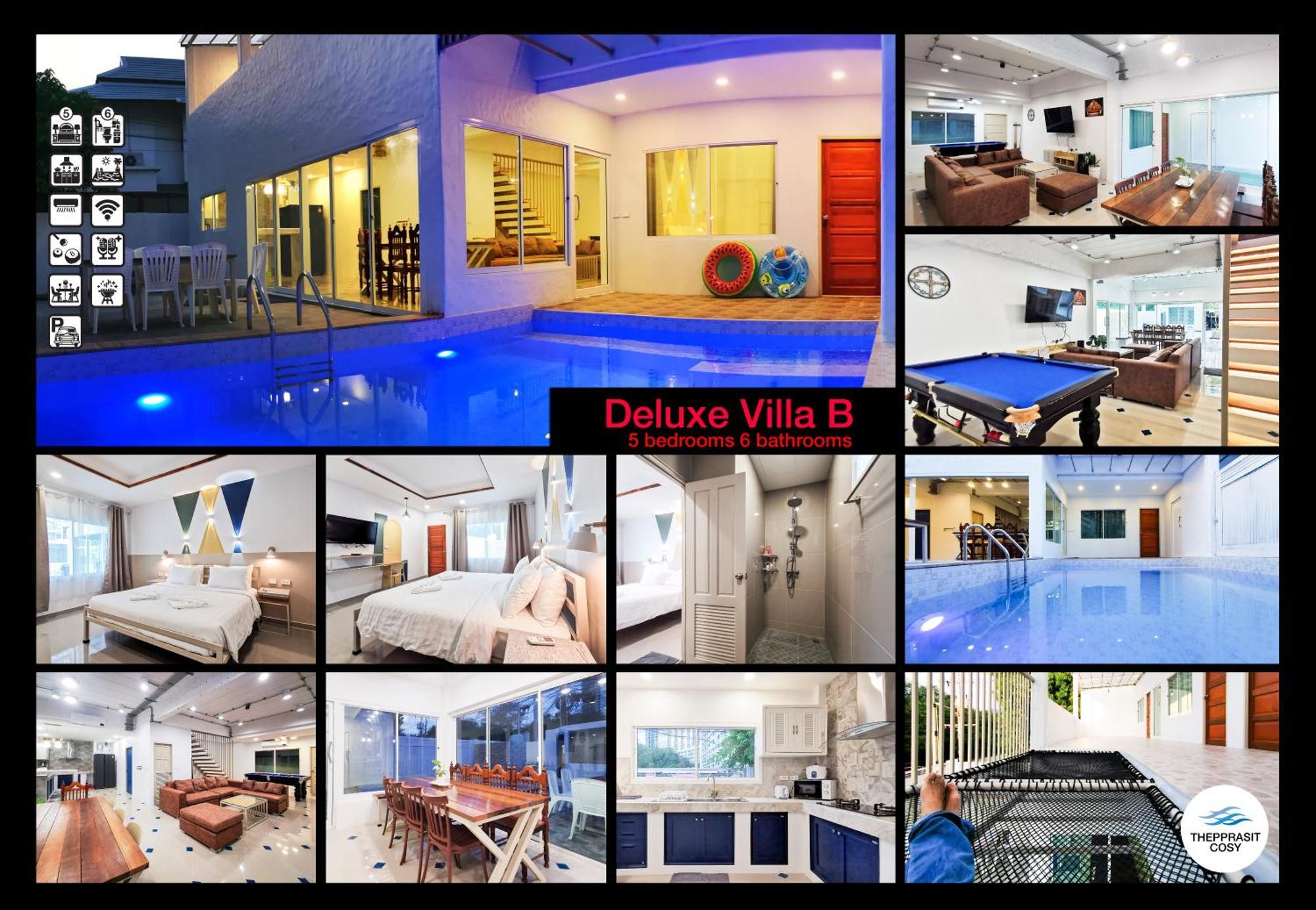 Thepprasit Cosy Villa Jomtien Beach Buitenkant foto