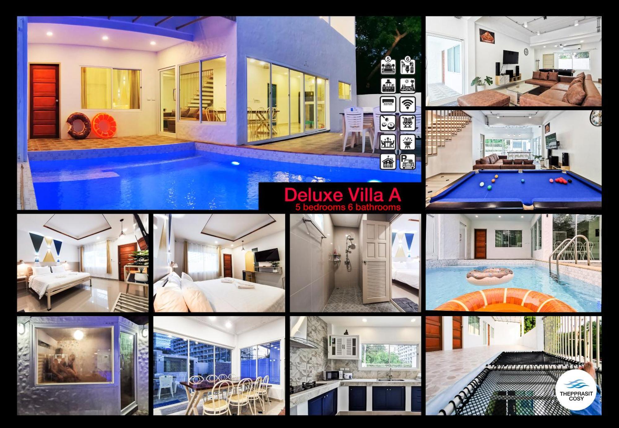 Thepprasit Cosy Villa Jomtien Beach Buitenkant foto