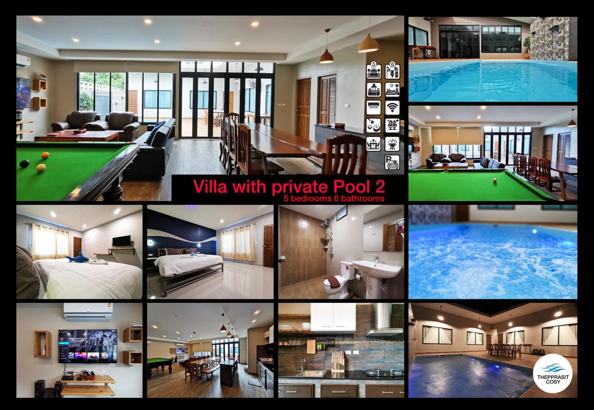 Thepprasit Cosy Villa Jomtien Beach Buitenkant foto