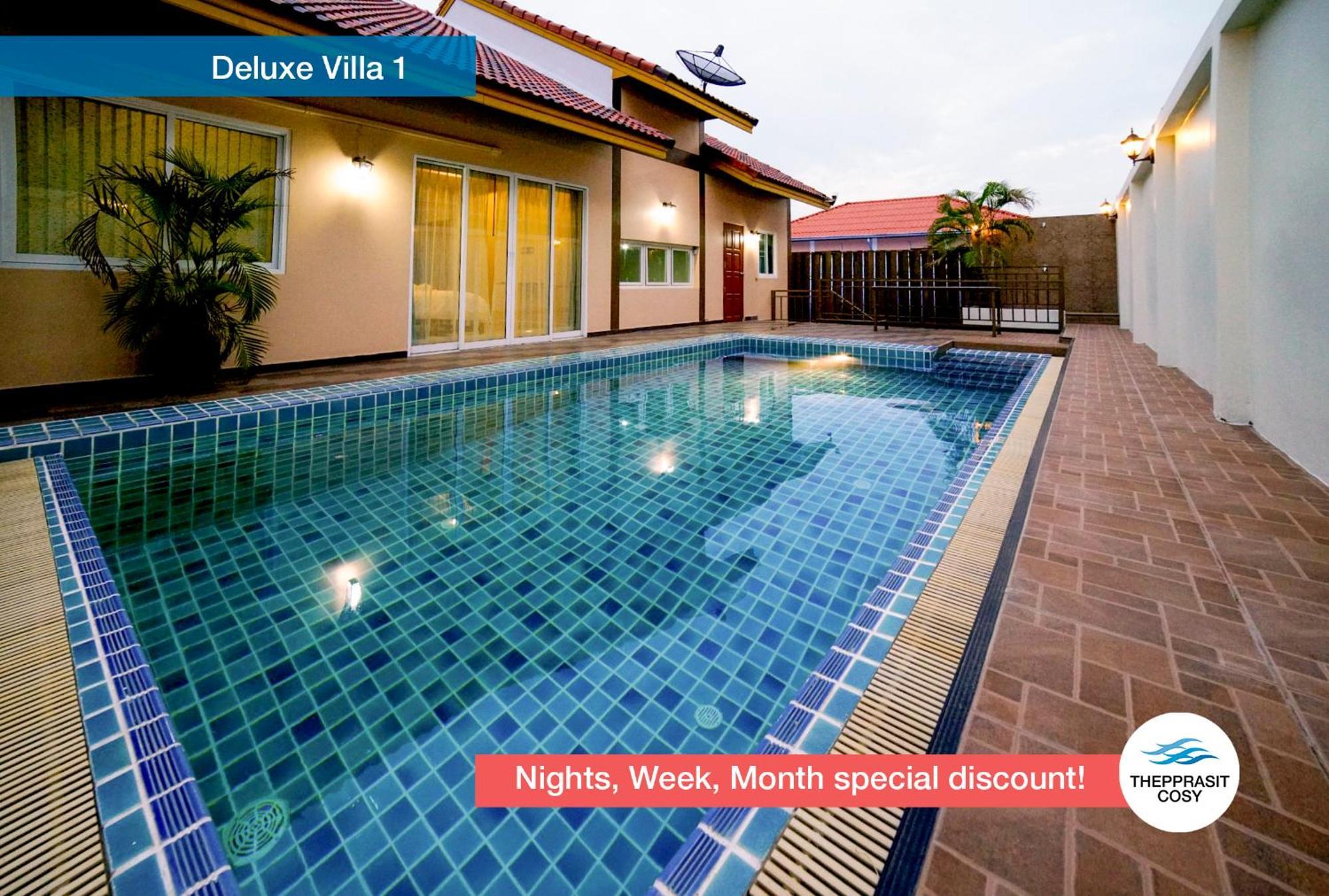 Thepprasit Cosy Villa Jomtien Beach Buitenkant foto