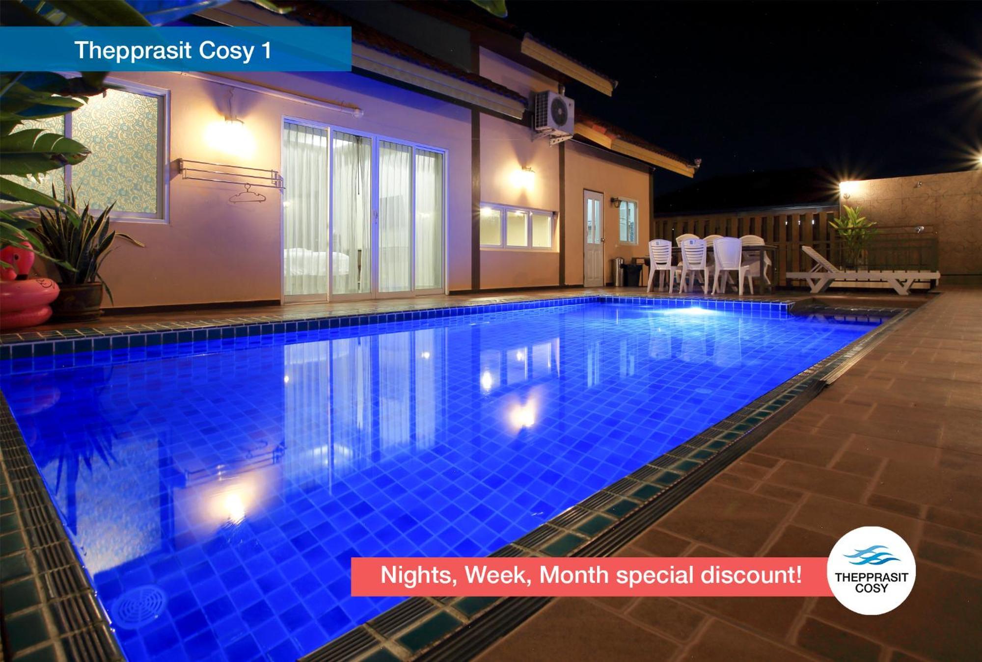 Thepprasit Cosy Villa Jomtien Beach Buitenkant foto